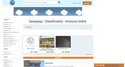 Desktop Screenshot of desapega.net